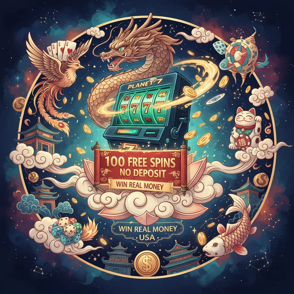 100 free spins no deposit win real money USA - Planet