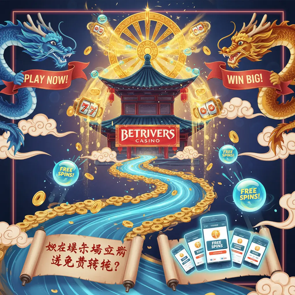 What casino app gives you free spins? - BetRivers