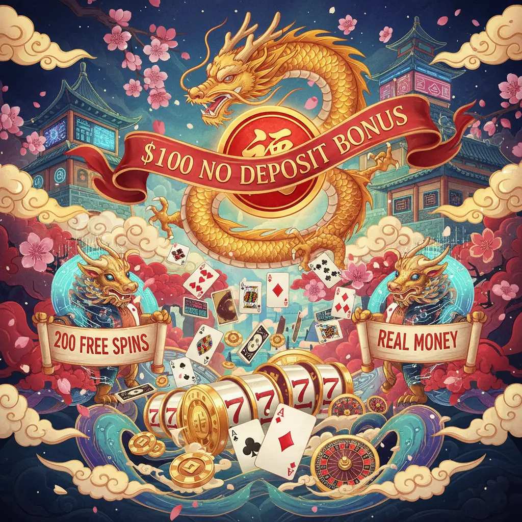 $100 no deposit bonus 200 free spins real money - Online