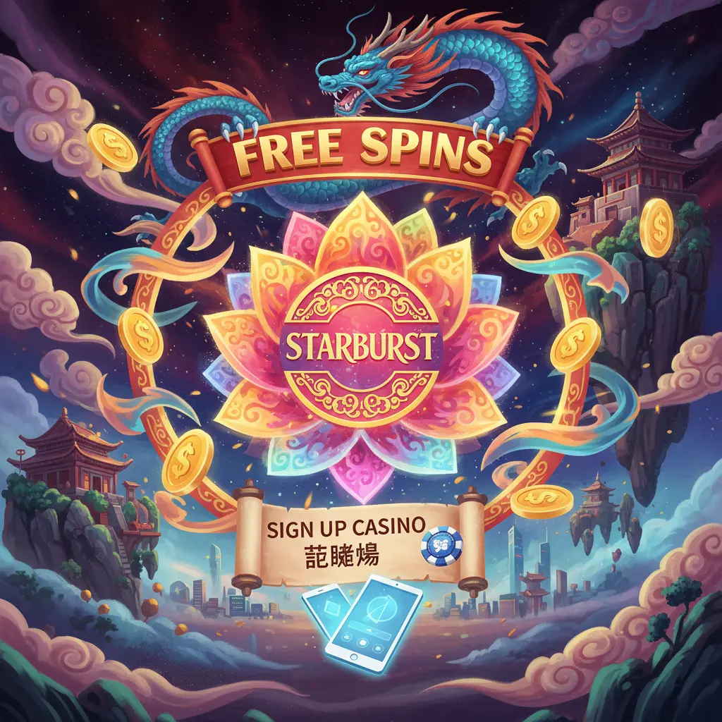 Free spins with sign up casino - Starburst
